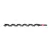 Milwaukee SHOCKWAVE Auger hosszú fafúrószár ütvecsavarozókhoz 7/16" Hex 26x460mm