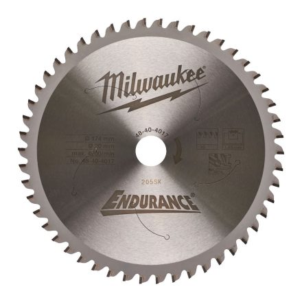 Milwaukee körfurészlap fémhez 174x1,65x20mm 50 fog