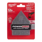 Milwaukee csiszolóháló 67x92 HL G80 + 1 db csiszolótalp M12 FDSS-hez