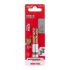 Milwaukee SHOCKWAVE - RED HEX HSS-G titán-nitrid fémfúrószár 1/4" HEX 4x71,5mm 2db