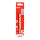 Milwaukee SHOCKWAVE - RED HEX HSS-G titán-nitrid fémfúrószár 1/4" HEX 9,5x118mm