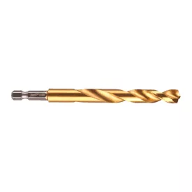   Milwaukee SHOCKWAVE - RED HEX HSS-G titán-nitrid fémfúrószár 1/4" HEX 10x120mm