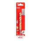 Milwaukee SHOCKWAVE - RED HEX HSS-G titán-nitrid fémfúrószár 1/4" HEX 10x120mm