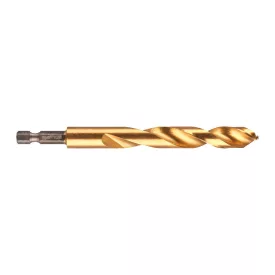   Milwaukee SHOCKWAVE - RED HEX HSS-G titán-nitrid fémfúrószár 1/4" HEX 11,5x126mm