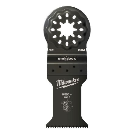 Milwaukee STARLOCK multitool furészlap szeges fához 35x42mm 10db