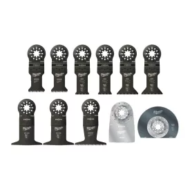  Milwaukee STARLOCK 11 részes multitool általános furészlap készlet