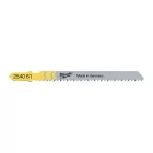 Milwaukee T 101 B tisztán és forgács nélkül vágó dekopírfurészlap fához és muanyaghoz 2,5x75mm 5db