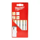 Milwaukee ívesen vágó dekopírfurészlap fához és muanyaghoz 4/1,2x75mm 5db
