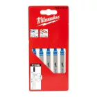 Milwaukee T 118 G dekopírfurészlap fémhez 0,7x55mm 5db