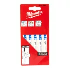 Milwaukee T 118 AF dekopírfurészlap fémhez 1,2x55mm 5db