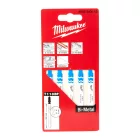 Milwaukee T 118 BF dekopírfurészlap fémhez 2x55mm 5db