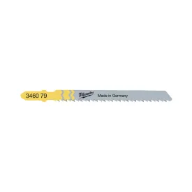   Milwaukee T 101 BR faforgácslemez vágó dekopírfurészlap fához és muanyaghoz 2,5x75mm 5db