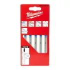 Milwaukee T 227 D ívesen vágó dekopírfurészlap fémhez 3x75mm 5db