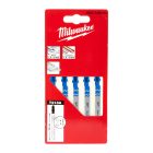 Milwaukee T 218 A ívesen vágó dekopírfurészlap fémhez 1,2x55mm 5db