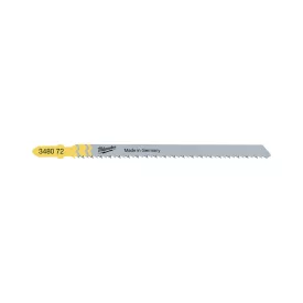   Milwaukee T 101 BR faforgácslemez vágó dekopírfurészlap fához és muanyaghoz 2,5x105mm 5db