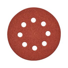 Milwaukee 8 lyukú tépozáras csiszolólap GR80 125mm 25db