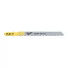Milwaukee T 101 B tisztán és forgács nélkül vágó dekopírfurészlap fához és muanyaghoz 2,5x75mm 25db