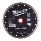 Milwaukee DUT 230 turbó gyémánt vágótárcsa 230x22,23mm
