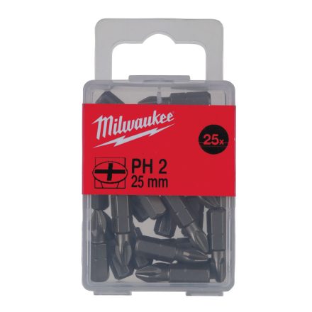 Milwaukee Phillips csavarozó bit PH2x25mm 25db