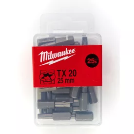 Milwaukee Torx csavarozó bit TX20x25mm 25db