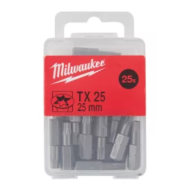 Milwaukee Torx csavarozó bit TX25x25mm 25db