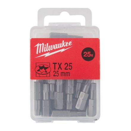 Milwaukee Torx csavarozó bit TX25x25mm 25db