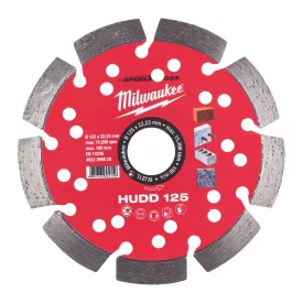   Milwaukee SPEEDCROSS HUDD 125 gyémánt vágótárcsa 125x22,23mm