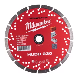   Milwaukee SPEEDCROSS HUDD 230 gyémánt vágótárcsa 230x22,23mm