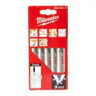 Milwaukee T 234 X gyors és tiszta vágó dekopírfurészlap fához és muanyaghoz 2,5x91mm 5db