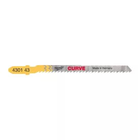   Milwaukee ívesen vágó dekopírfurészlap fához és muanyaghoz 2,5x75mm 5db