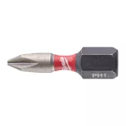 Milwaukee SHOCKWAVE Phillips csavarozó bit PH1x25mm 2db