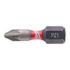 Milwaukee SHOCKWAVE Pozidrive csavarozó bit PZ1x25mm 2db