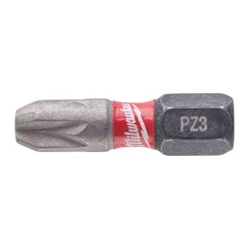 Milwaukee SHOCKWAVE Pozidrive csavarozó bit PZ3x25mm 25db