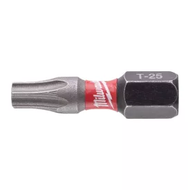 Milwaukee SHOCKWAVE Torx csavarozó bit TX25x25mm 25db