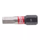 Milwaukee SHOCKWAVE Hex csavarozó bit HEX 5x25mm 2db