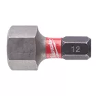 Milwaukee SHOCKWAVE Hex csavarozó bit HEX 12x25mm 2db