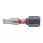 Milwaukee SHOCKWAVE Réselt csavarozó bit SL 0,6x4,5x25mm 2db