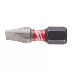 Milwaukee SHOCKWAVE Réselt csavarozó bit SL 1,2x6,5x25mm 2db