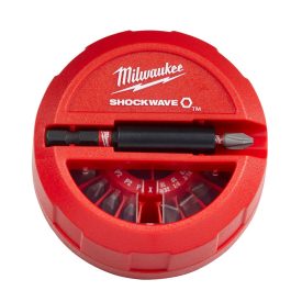 Milwaukee 15 részes SHOCKWAVE csavarozó bitkészlet