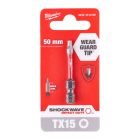 Milwaukee SHOCKWAVE Torx csavarozó bit TX15x50mm