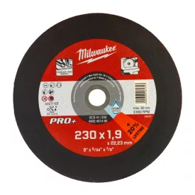   Milwaukee SCS 41 / 230 Pro+ vékony fémvágó tárcsa 230x22,2mm