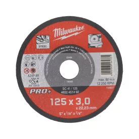 Milwaukee SC 41 / 125 Pro+ fémvágó tárcsa 125x22,2mm