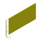 Milwaukee 18 GA fejnélküli szeg M18 FN18GS-hez galvanizált 18x16mm 10000db