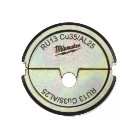   Milwaukee RU13 CU35/AL25 krimpelo betét réz és alumínium vezetékekhez