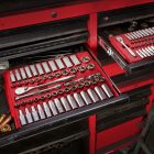 Milwaukee 56 részes 3/8? racsnis dugókulcs készlet metrikus és colos méret