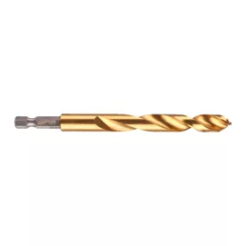   Milwaukee SHOCKWAVE - RED HEX HSS-G titán-nitrid fémfúrószár 1/4" HEX 10,2x121mm