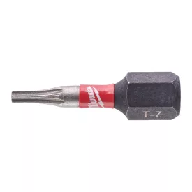 Milwaukee SHOCKWAVE Torx csavarozó bit TX7x25mm 2db