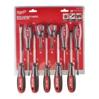 Milwaukee 10 darabos csavarhúzó készlet