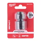 Milwaukee Bit adapter csavarozó bitekhez 1/2" négyszög - 1/4" HEX