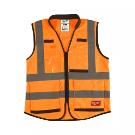   Milwaukee Prémium jól láthatósági mellény, narancssárga - XXL/XXXL